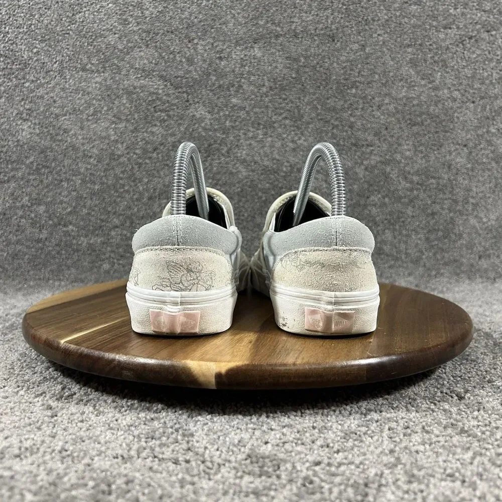 Vans Classic Slip On Love You to Death Women’s Size 7.5 Cupid Skulls Suede Shoes